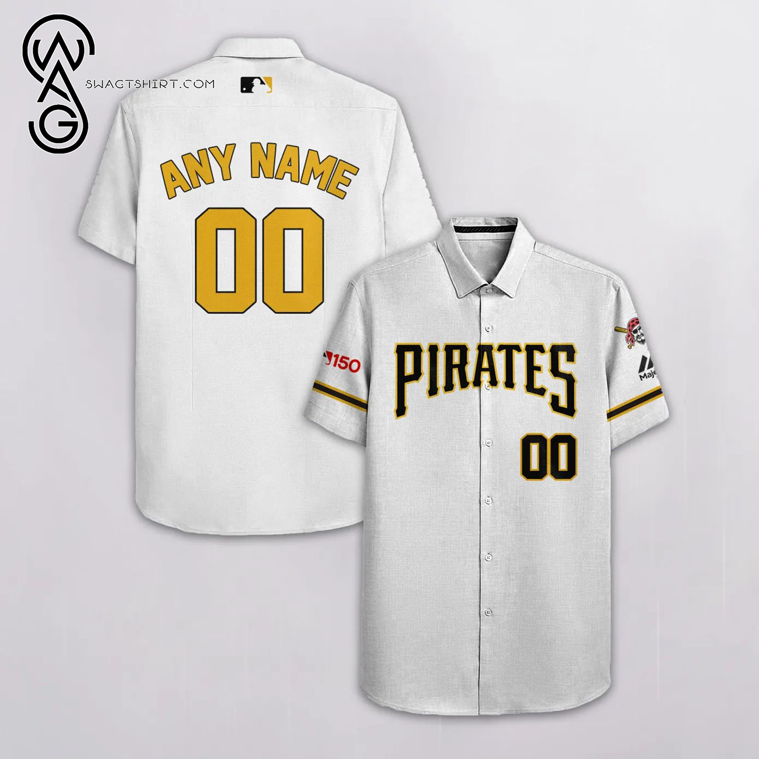 [Top Trending] Pittsburgh Pirates Full Printing Personalized Hawaiian Shirt